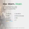LED G9 - 7W, equivalente a 75W - 6000K, luz blanca de día - Vista previa de la imagen del producto 3
