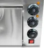 Bituxx Elektrischer Pizza Ofen 2000 Watt Silber MS-18167 Produktbild-Vorschau 6