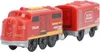 Treno locomotiva d'azione a batteria potenti luci sonore Anteprima dell’immagine prodotto 2