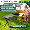 KESSER® Campingtisch Klapptisch faltbar 145x70cm bis 100kg Produktbild-Vorschau 6