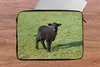 MuchoWow® Laptop Hülle 13 Zoll Schaf - Lamm - Schwarz - Produktbild-Vorschau 5