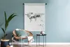 MuchoWow® Wandteppich Wandbehang Weltkarte - Aquarell - Produktbild-Vorschau 5