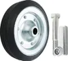 Kovovo-gumové kolesá Gumové náhradné koleso 200 mm / 180 kg Náhľad obrázku produktu 1