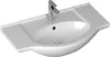 Leziter V85 Keramik-Waschtisch mit Flügeln 85x48 cm Produktbild-Vorschau 1