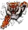 Hermann Schütz Aufkleber Einschussloch 90mm Motiv Tiger Produktbild-Vorschau 1