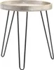 Light & Living - Beistelltisch KENZIE - Ø45x52,5cm - Braun Produktbild-Vorschau 1