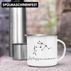 Trendation - Wassermann Sternzeichen Emaille Tasse Geschenk Produktbild-Vorschau 3
