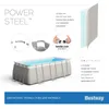 Piscina Power Steel Rettangolare Con Telaio Portante Anteprima dell’immagine prodotto 7