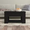 vidaXL Couchtisch Schwarz 79x49x41 cm Holzwerkstoff Produktbild-Vorschau 3