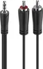 Hama Câble audio, prise jack 3,5 mm - 2 prises RCA, stéréo, Voir les images du produit 6