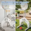 Joyz Kinder Basketballkorb Set 3in1 Basketballständer Produktbild-Vorschau 6