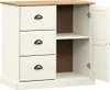 vidaXL Příborník se zásuvkami VIGO 78x40x75 cm borovicový Náhled obrázku produktu 4