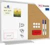 Lavagna magnetica cancellabile a secco e in sughero Anteprima dell’immagine prodotto 1