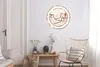 MuchoWow® - Wand Kreis - Wandbild - Schlafzimmer - Produktbild-Vorschau 4