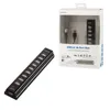LogiLink USB 2.0 Hub mit Netzteil 10-Port schwarz Produktbild-Vorschau 4