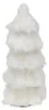 Tannenbaum "Schneeweiß" mit Langhaar Kunstfell, 70 cm groß, Produktbild-Vorschau 2