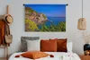 MuchoWow® Wandteppich Wandbehang Blauer Himmel über Cinque Produktbild-Vorschau 4