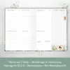 Chäff-Timer Classic 2026 / A5 / Minty Leaves / Häfft-Verlag Produktbild-Vorschau 3