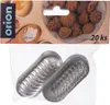 Set mit 20 länglichen Kuchenformen aus verzinktem Blech Produktbild-Vorschau 5