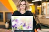MuchoWow® Laptop Aufkleber Sticker Cover Lavendel - Produktbild-Vorschau 5
