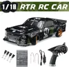 A collage showing a black remote control car, its accessories, and a remote control. Náhľad obrázku produktu