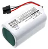 A white lithium-ion battery pack with black, red, and white wires and a black connector. Anteprima dell’immagine prodotto