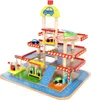 Kruzzel Parkhaus Holz Rollenspielzeug für Kinder Produktbild-Vorschau 13