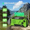 6-in-1 Solar radio mit 3 verschiedenen Ladekabeln, Produktbild-Vorschau 2