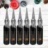 Pokrowce świąteczne na butelkę Mikołaj 6 szt KF323-6 Podgląd zdjęcia produktu 10
