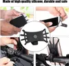360°Support de téléphone portable en silicone pour vélo, Voir les images du produit 4