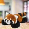 Mascotte di peluche Abbracciabile Panda Rosso 30Cm Anteprima dell’immagine prodotto 2