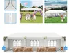 LZQ 3x9m Garten Partyzelt Pavillon Gartenzelt Festzelt Produktbild-Vorschau 1