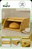 Chlebak bambusowy drewniany rolowany kuchenny 40x27x16 | Podgląd zdjęcia produktu 2