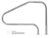 COSTWAY Pool Handlauf 130x94cm, Einstiegshilfe 304 Produktbild-Vorschau 1