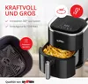 Grafner Heißluftfritteuse Airfryer 3,6 Liter digital 1200 Produktbild-Vorschau 3