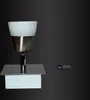 Lampa sufitowa LED SX8228-01B 1x5W nikiel mat, białe szkło, Podgląd zdjęcia produktu 1