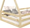 Hausbett SILA aus massiver Kiefer, schönes Montessori Bett Produktbild-Vorschau 8