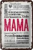 Blechschild Spruch Mama Lehrerin Freundin Köchin 12x18cm Produktbild-Vorschau 2