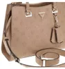 Braune Damenhandtasche mit Schulterriemen und Produktbild-Vorschau 12