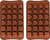 GKA 48 Silikon Pralinenformen Schokoladenform 2 Formen mit Produktbild-Vorschau 1