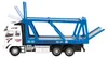 Camion de transport de voitures en métal 1:38 Bleu 12Cm Voir les images du produit 4