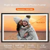 Digitaler Bilderrahmen WLAN, 15,6 Zoll 1920x1080 Produktbild-Vorschau 2