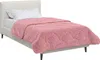 vidaXL Winterbettdecke Rosa 135 x 200 cm Mikrofaser und Produktbild-Vorschau 3