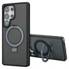 Accezz Ring Stand Backcover con MagSafe Samsung Galaxy S25 Anteprima dell’immagine prodotto 1