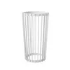 Portavaso con vaso 54 cm Portafiori Portafiori bianco Anteprima dell’immagine prodotto 2