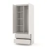 Kleiderschrank MAJA 80 cm KASCHMIR Funktionaler Schrank mit Produktbild-Vorschau 2