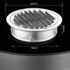 Okrúhla vetracia mriežka Ø 100 mm, nerezová oceľ, so Náhľad obrázku produktu 5