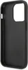 A black phone case shown from the side. Voir les images du produit