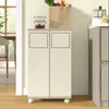 Skrinka na odpadky, 2-dielna, pojazdná kuchynská skrinka, Náhľad obrázku produktu 1