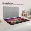 KitchenYeah© Herdabdeckplatte Tankstelle - Auto - Oldtimer Produktbild-Vorschau 3